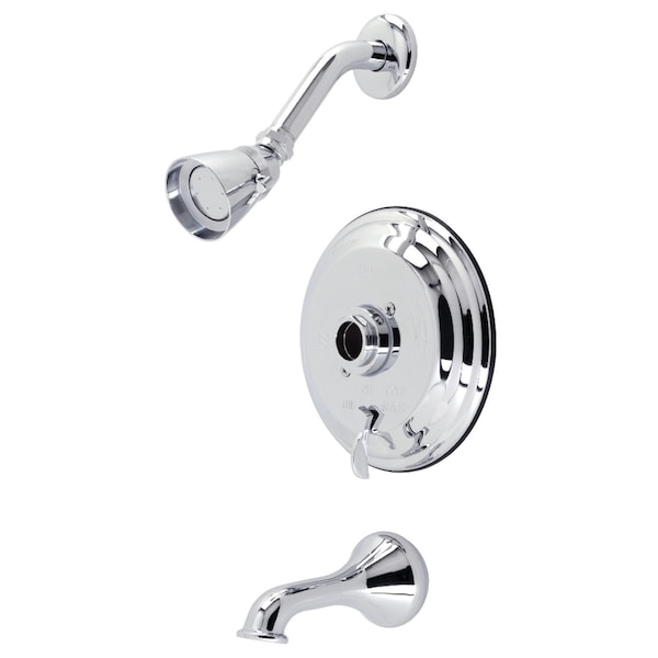 Kingston Brass KB36310TLH Tub & Shower Trim Only W/out Handle, Polished Chrome KB36310TLH - main